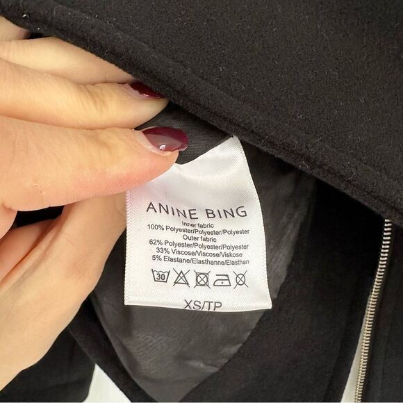 Anine Bing Classic Moto Jacket - Picture 7 of 8